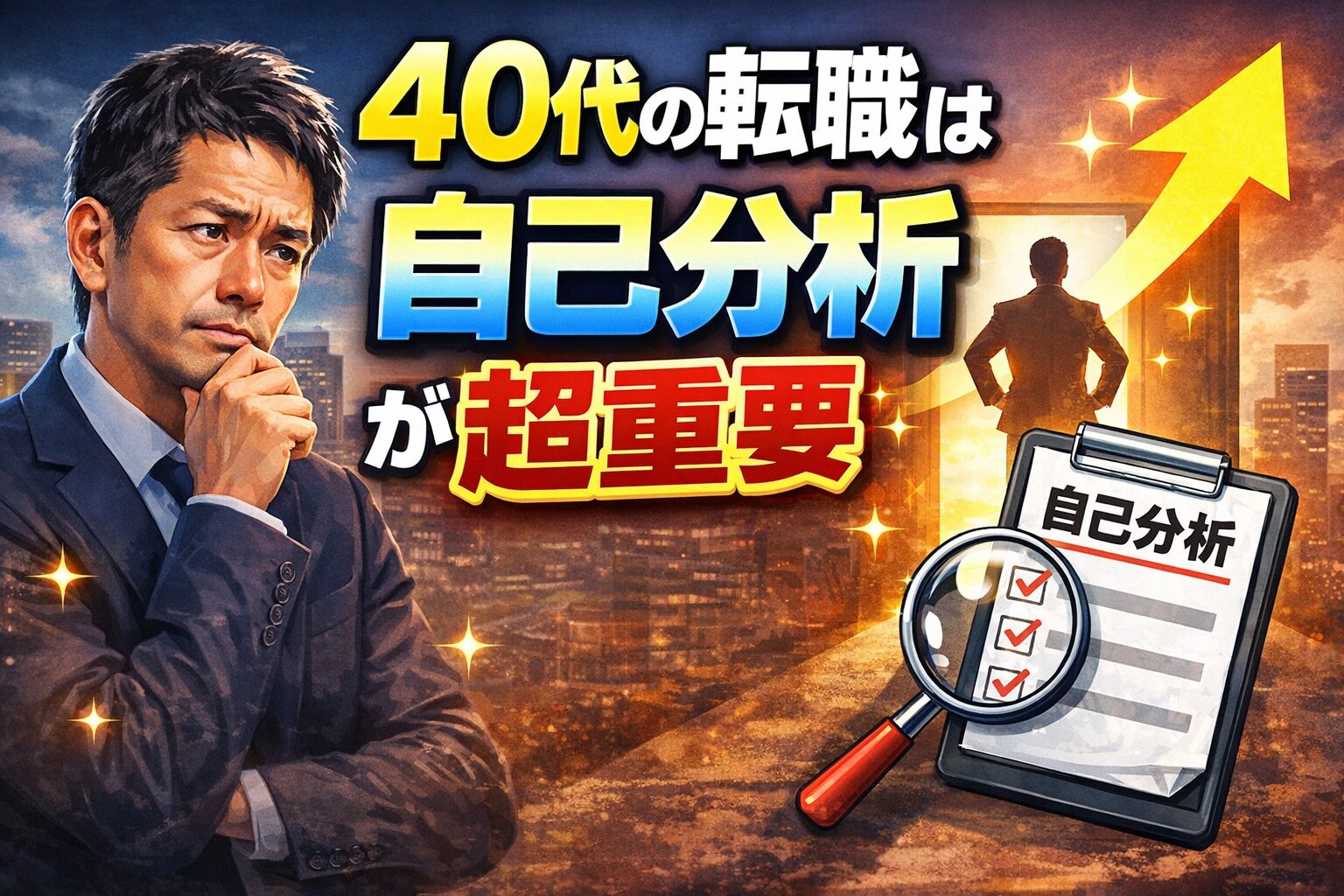 40代男性サラリーマンが転職を考える